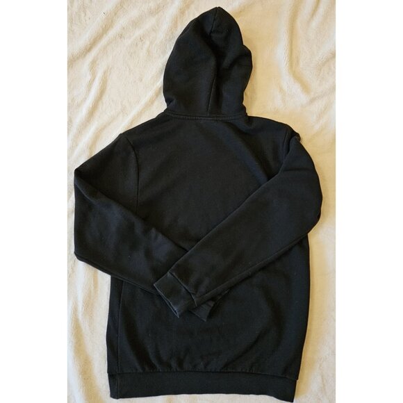 Adidas  Men's cotton Blend Black Hoodie With Logo Men’s Size Small - Picture 3 of 9